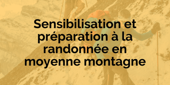 Prévention sur le Tour des Dents du Midi et préparation la randonnée
