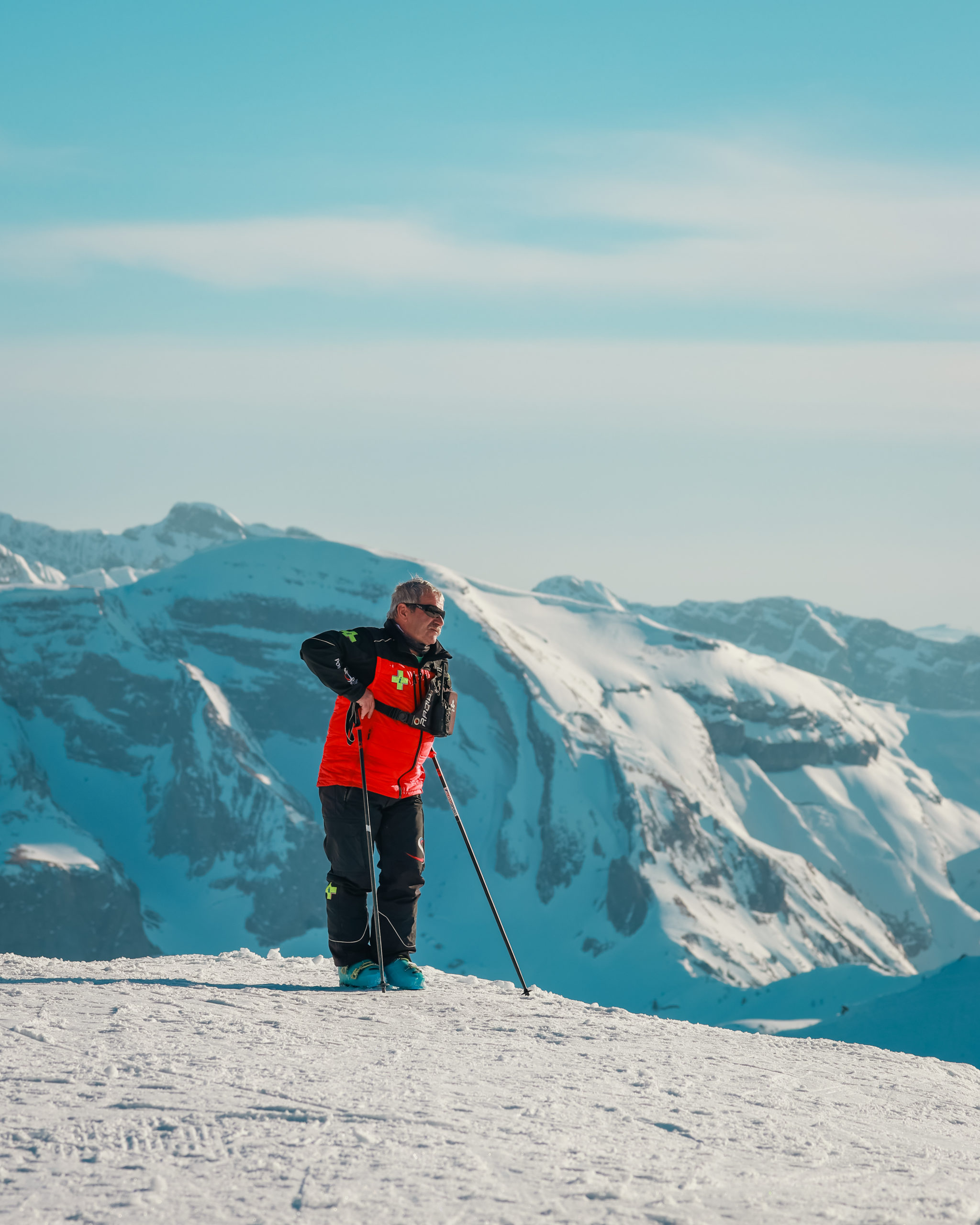 portait ski patrol lets stalk